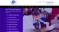 Desktop Screenshot of ceglobalhealth.com