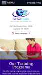 Mobile Screenshot of ceglobalhealth.com